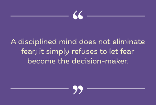 overcoming fear